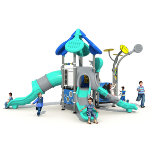<span class=keywords><strong>Module</strong></span> d'école en plastique moderne utilisé à des fins commerciales Jeu de balançoire pour enfants Équipement de terrain de jeu extérieur à vendre - Product Image 1