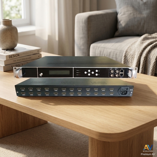 8/12/16/20/24 Channel H.264 Encoder Modulator with MPTS/SPTS/ASI Multiplexing Optional DVB-C/DVB-T/ISDB-T/ATSC/DTMB RF Modulator