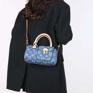 Sac fourre-tout décontracté de luxe pour femme, modèle de marque de créateur, durable, avec bandoulière amovible, ensemble complet. Fermeture éclair portable - Product Image 5