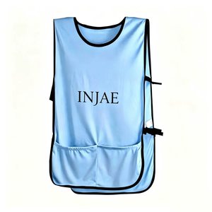 Custom Logo <b>Golf</b> Vest Light Blue Quick Dry Training Bib With Pockets Outdoor Sports Uniform - Product Image 1