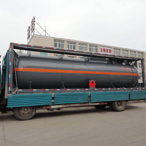 Serbatoio in acciaio per unità di trasporto chimico da 20 piedi per lo stoccaggio di acido - Product Image 6