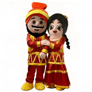 Disfraz <span class=keywords><strong>de</strong></span> Mascota <span class=keywords><strong>de</strong></span> Pareja Árabe Shengchi, Peluche Árabe, Disfraz <span class=keywords><strong>de</strong></span> Halloween Personalizado, Cosplay <span class=keywords><strong>de</strong></span> Pareja Masculina, Actuación <span class=keywords><strong>de</strong></span> Carnaval para Adultos - Product Image 1
