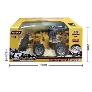 SJY-1532 Bulldozer RC en métal semi-allié à 9 canaux, échelle 1:18, portée de 25 m, prêt à l'emploi, expert intérieur-extérieur - Product Image 4