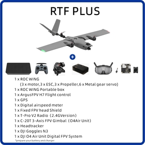 โดรนปีกอยู่กับที่มีความเสถียรสูงสำหรับการสำรวจทางอากาศ RTF-8 Y3เครื่องบิน <span class=keywords><strong>RC</strong></span> สำหรับงานอดิเรก - Product Image 5