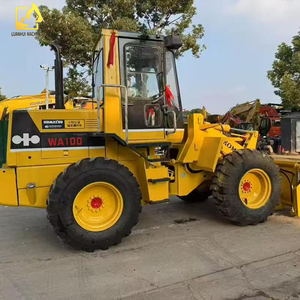 Chargeuse <span class=keywords><strong>Komatsu</strong></span> <span class=keywords><strong>WA100</strong></span> d'occasion fiable, puissante et économique pour les travaux de construction municipale - Product Image 5