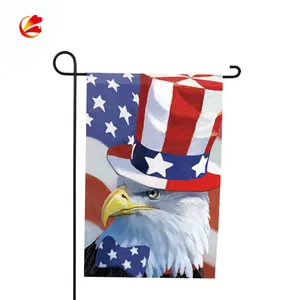 ประดับนกอินทรี เข็มกลัดรักชาติ ดาวและลาย 12x18 นิ้ว สวน ธง 4 กรกฎาคม ย่านสองด้านอิสรภาพ