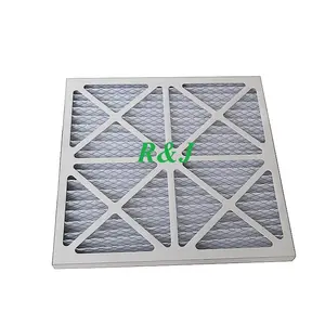 Alt fiyat MERV 8 pileli AC fırın Fan filtresi 16*20*1 inç filtreleri hava filtresi