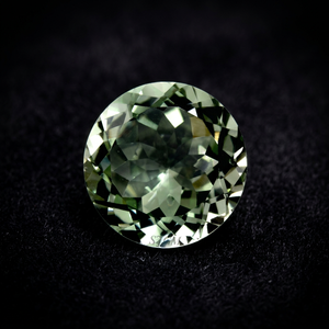 12mm redondo brillante corte natural prasiolita/amatista verde venta al por mayor precio de fábrica alta calidad facetada piedra preciosa suelta - Product Image 3
