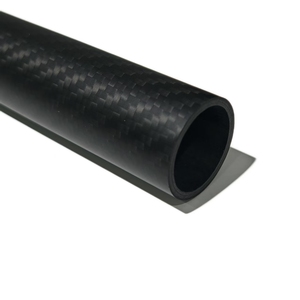 Tubos Redondos de Fibra de Carbono 3K de 2 mm de Espesor, Tubos Especiales Resistentes a la Corrosión para Accesorios Aeroespaciales y Aplicaciones Industriales - Product Image 4