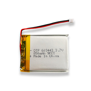 603443 Baterai Lithium-ion Isi Ulang <span class=keywords><strong>3</strong></span>.7v Li-ion 850mah - Product Image 2