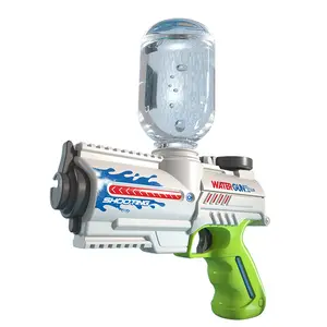 Pistola de agua eléctrica para playa al aire libre salpicaduras pistola de agua para niños juguete