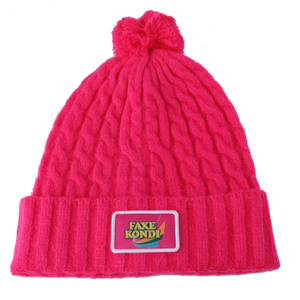 Của Phụ Nữ 3D Thêu Bện Dệt Kim Beanie Hat Đồng Bằng Màu Rắn Với <span class=keywords><strong>Pompom</strong></span> Đa-Màu Sắc Có Sẵn Cho Du Lịch - Product Image 1