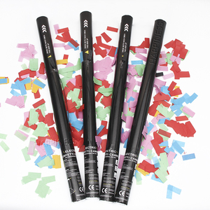 Cannoni Spara Coriandoli Elettrici Multicolore per DJ, Rivelazione Sesso Neonato, con Coriandoli di Carta - Product Image 1