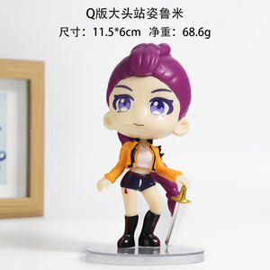 Muñecas Sorpresa Q-version K-POP Witcher Girl Group, Figuras Coleccionables de PVC de Lumi, Mira y Zoe - Product Image 5