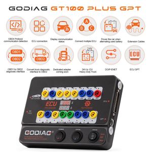 เครื่องมือรถยนต์ใหม่026 godiag GT100บวก GPT ENET doip 24V-12V OBD II BREAK OUT BOX ECU ตัวเชื่อมต่อวงเล็บ ECU ฟรี - Product Image 2