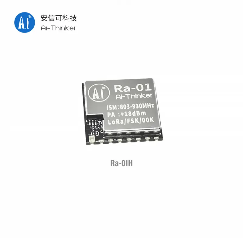 منظمة العفو الدولية-المفكر SX1276 انتشار الطيف وحدة LoRa Ra-01H 868Mhz اللاسلكية المسلسل إلى وحدة واي فاي