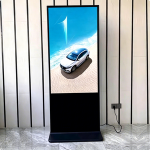 Écran publicitaire tactile vertical couleur 55 pouces, affichage vidéo haute définition, écran mural commercial, indice de protection IP43, hôtel - Product Image 3