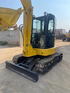 Kullanılmış Komatsu PC55 Mini Ekskavatör 5 Ton Japon Orjinal Sıfır Kuyruk Dönüşlü Kompakt Ekskavatör <span class=keywords><strong>PC55MR</strong></span> 5T Şehir İnşaatı İçin Küçük Ekskavatör - Product Image 5