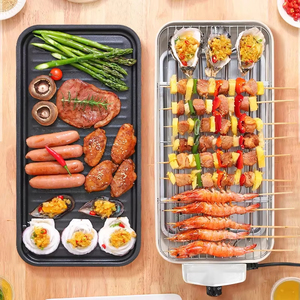 เครื่องทำบาร์บีคิวไร้ควันสำหรับครัวเรือนแบบขายส่ง เครื่องอบอเนกประสงค์ กระทะย่าง อุปกรณ์เครื่องครัว - Product Image 1