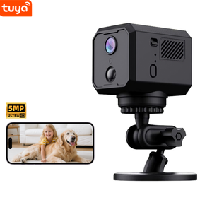 Tuya cámara inalámbrica Wifi 5MP alimentado por batería Micro Cámara IR visión nocturna Pan 330 ° <span class=keywords><strong>Mini</strong></span> Cámara Wifi Cámara - Product Image 1