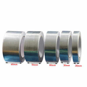 Cinta Adhesiva de Fibra de Vidrio y Aluminio, Resistente al Calor y a Altas Temperaturas, Impermeable, Reforzada - Product Image 2