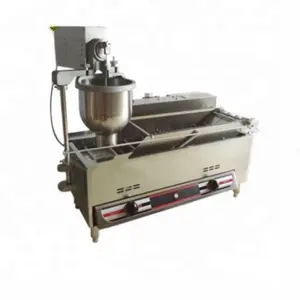 Mini maker doughnut making machine/ automatic fryer African Machine Making Automatic
