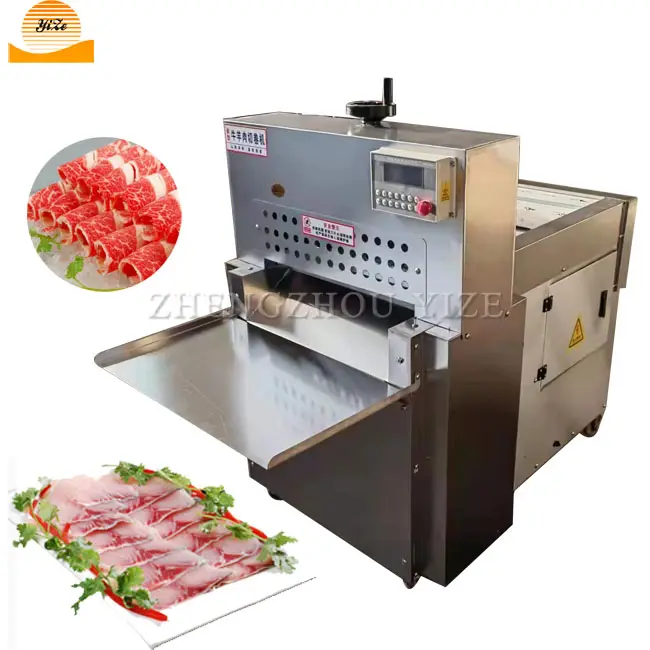 Frozen chicken fish meat cutting machine beef lamb fresh fish slicer machine automatic slicer cutting machine