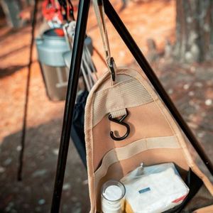 Outdoor Camping Tripod Shelving <b>Large</b> Capacity Picnic Cutlery <b>Packing</b> Bag - Product Image 2