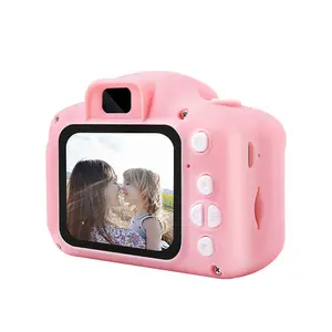 Hd камера для детей мини цифровой сфотографировать камера 2 дюйм перезаряжаемый напольный мини цифровой фотоаппарат игрушки для детей
