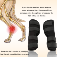 Manchon de protection de récupération avec logo personnalisé jarret de genou pour chien attelle articulaire ACL pour chien
