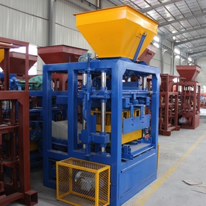 Ligne de production de blocs de pavés en béton QT4-24 pour le marché africain - Product Image 6