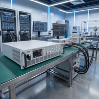 Fuente de Alimentación CC Bidireccional Programable de 18kW 500V 120A PBS 2500-120L, Fuente y Receptor CC Regenerativo para Pruebas de Baterías
