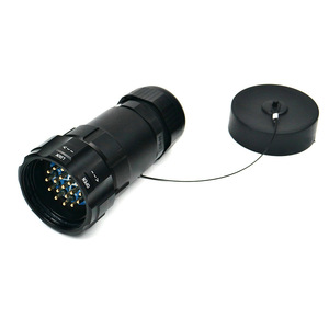 Dmx Controller 19 Pin Male <b>Plug</b> Gold Plated Connector IP65 Stage <b>Lighting</b> Equipment - Product Image 4