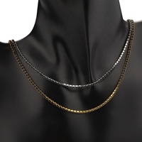 DIY Acier Inoxydable Diamant Noir Chaîne de Tennis Fabrication de Bijoux Collier pour Chaîne Résultats et Composants