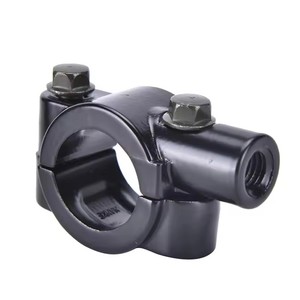 Xe máy tay lái gương gắn Kẹp xem phía sau gương Bên chủ chân đế 6mm 22mm 10mm 8mm 10mm 25mm đen <span class=keywords><strong>Chrome</strong></span> khung - Product Image 4