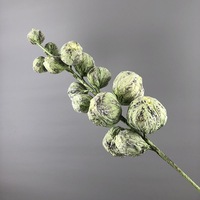Bouquet de fleurs artificielles en EVA et PE de style nordique, fausse Protea Thistle pour salle d'exposition moderne et design intérieur minimaliste
