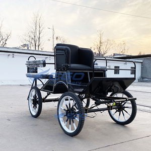 Fabricant de calèche poney <span class=keywords><strong>noir</strong></span>/Transport spécial 4 roues <span class=keywords><strong>Course</strong></span> attelage style poney cheval <span class=keywords><strong>chariot</strong></span>/petit <span class=keywords><strong>chariot</strong></span> à cheval - Product Image 3