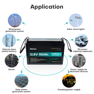 Lifepo4 Batería de litio 24V 100Ah Batería 12V 100ah Batería con Smart Bms para paquetes de baterías de iones de litio - Product Image 6