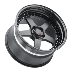 Rines <span class=keywords><strong>de</strong></span> Aluminio Forjado GPW <span class=keywords><strong>de</strong></span> 5 <span class=keywords><strong>Radios</strong></span> y 2 Piezas, Personalizados con Borde Profundo, 18 19 20 21 22 Pulgadas, Cóncavos, 5x112 5x114.3 5x120, Repuesto - Product Image 3
