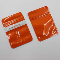 Sachet d'emballage alimentaire personnalisé brillant pour fruits secs, bonbons, vitamines, compléments alimentaires et fibres, avec fermeture éclair