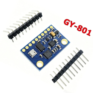 OKY3259-3A 10DOF IMU เซนเซอร์โมดูล GY-801 ตัวบ่งชี้ท่าทาง 9 แกนพร้อม ADXL345 L3G4200D HMC5883L BMP180 - Product Image 3