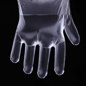 Disposable Gloves Thickened Pe Film Transparent For Catering Beauty Hairdressing Housework Kitchen Hygiene - Product Image 2