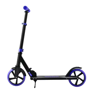 100% Aluminum Frame Safety Manual Kick Wheel Scooter For Sale