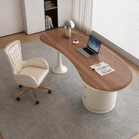 Bureau moderne de luxe pour la maison Bureau de direction CEO Boss en forme de L avec tiroir Mobilier high-tech pour manager