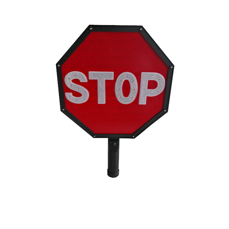 Manufacturer LED Traffic Warning Sign Red