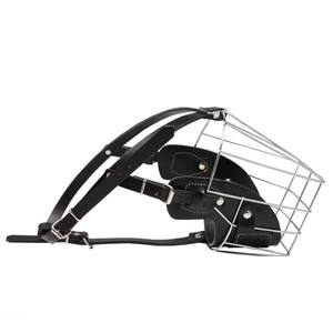 Kingtale Fornecedor de Mascaras para animais de estimação, correias de arame para focinho de cachorro, metal, fitas personalizadas, couro ajustável, sólido para animais de estimação - Product Image 2