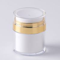 P-LAN 15ml 30ml 50ml 100ml Pots à crème sous vide Flacons à pompe sans air Emballage Contenant pour Soins de la Peau Crème Visage Lotion