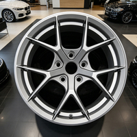 Rines de Aleación de Aluminio Gris Metálico de 18 y 19 Pulgadas 5x114.3 Personalizados para BMW, Mercedes-Benz, Audi, Porsche