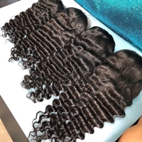 Peluca frontal de encaje 13*4 de onda profunda al por mayor, densidad del 250%, cabello humano virgen vietnamita SDD, proveedores de pelucas de encaje HD transparente