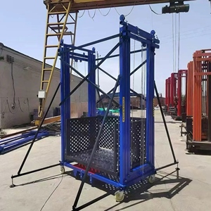 Plateforme élévatrice mobile automatique 6m avec télécommande, nacelle pliable et réglable de 500 kg, nouvelle plateforme de sécurité pour échafaudage - Product Image 4